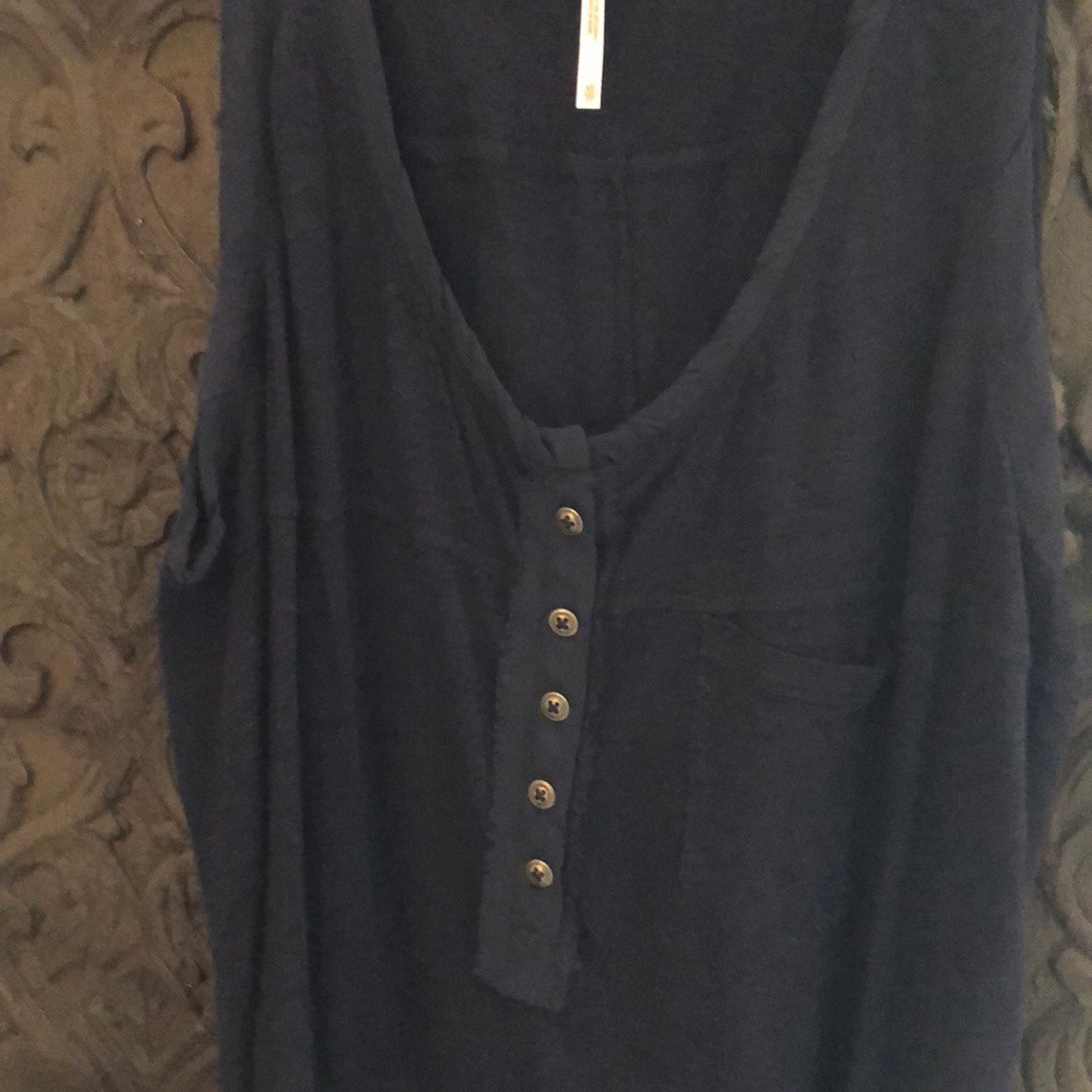 Free People navy tank